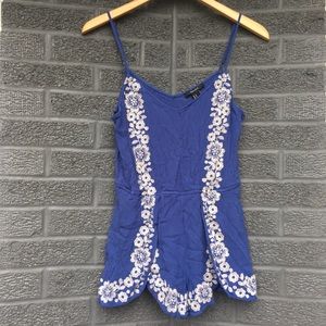 Romper with cute lace detail